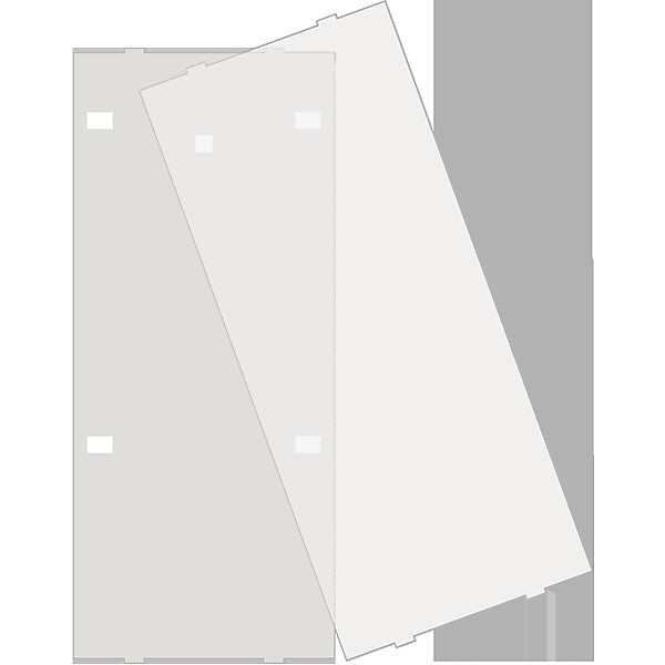 MDT technologies Schriftfeldabdeckung f.Plus BE-TA55P4.x1 ZSFA55P4